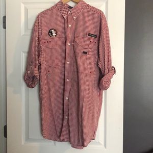 FSU Colombia PFG button up shirt